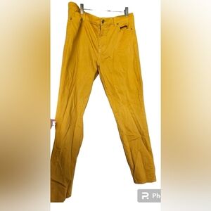 Loft Mustard Skinny Jean Pants Size 14